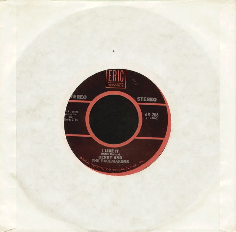 Gerry Marsden — GERRY & THE PACEMAKERS (GERRY MARSDEN) - RECORD ALBUM SLEEVE SIGNED, изображение 2