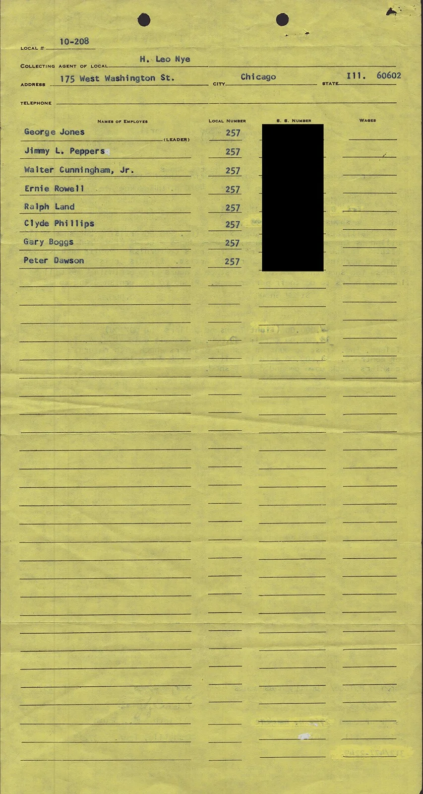 George Jones — GEORGE JONES - CONTRACT SIGNED 04/22/1975, image 3