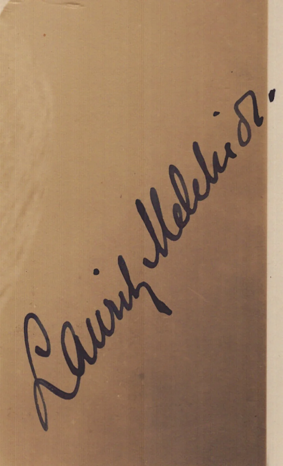 Lauritz Melchior — LAURITZ MELCHIOR - AUTOGRAPHED SIGNED PHOTOGRAPH, image 2