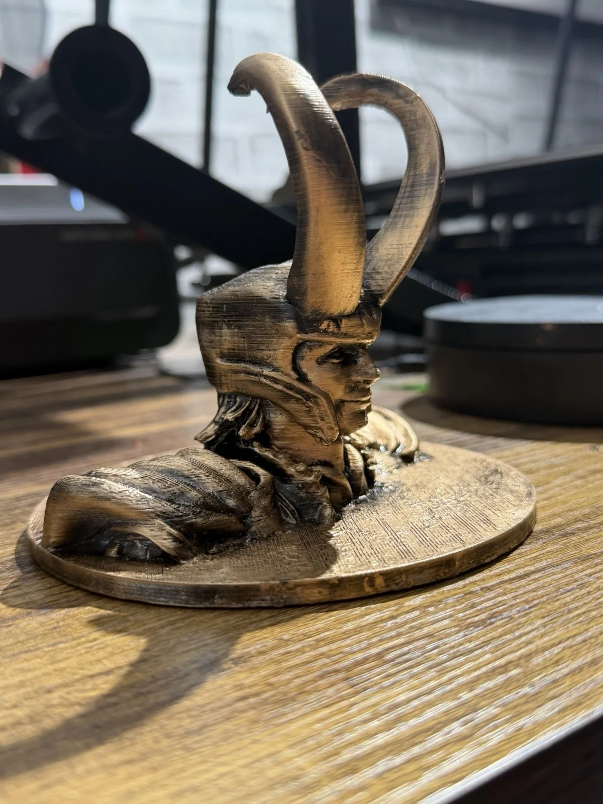 Loki Bust – 3D Printed Display Model, image 2