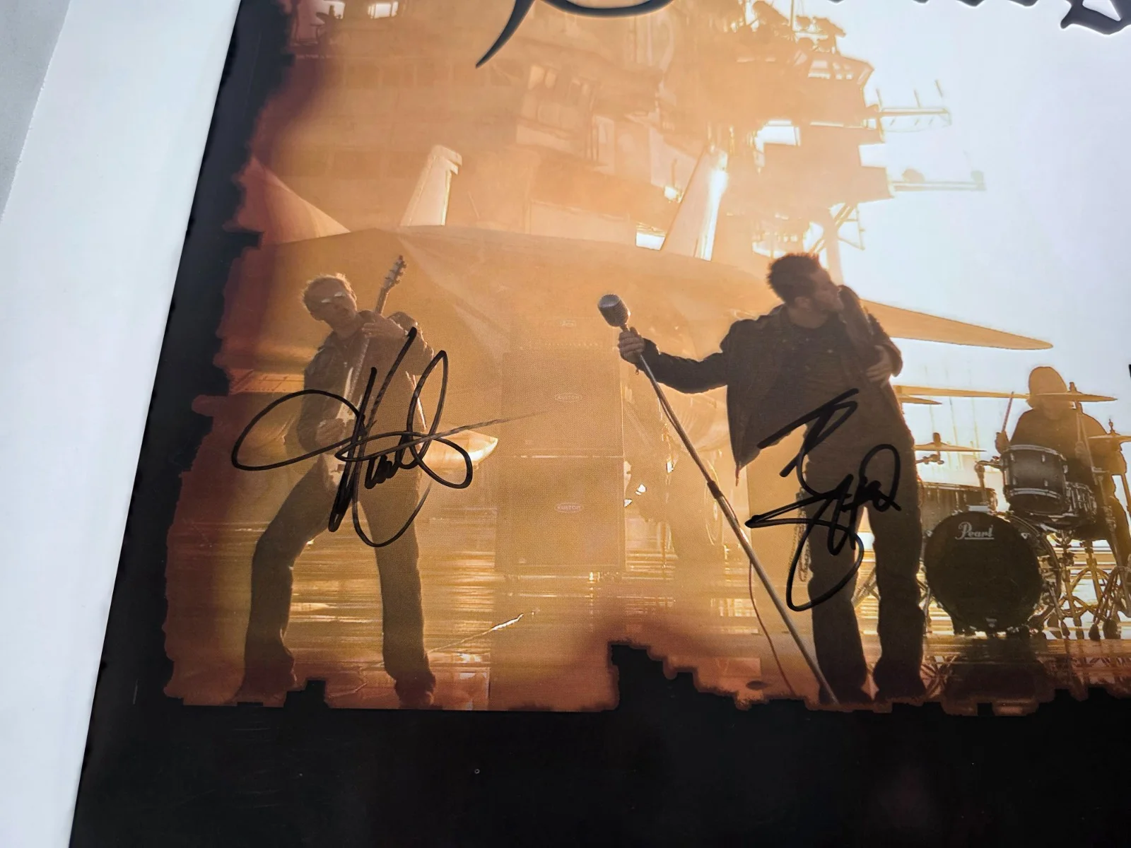 Saving Abel Full Band Signed/Autographed 2009 Poster 18inx24in - #1 Jared Weeks, image 3