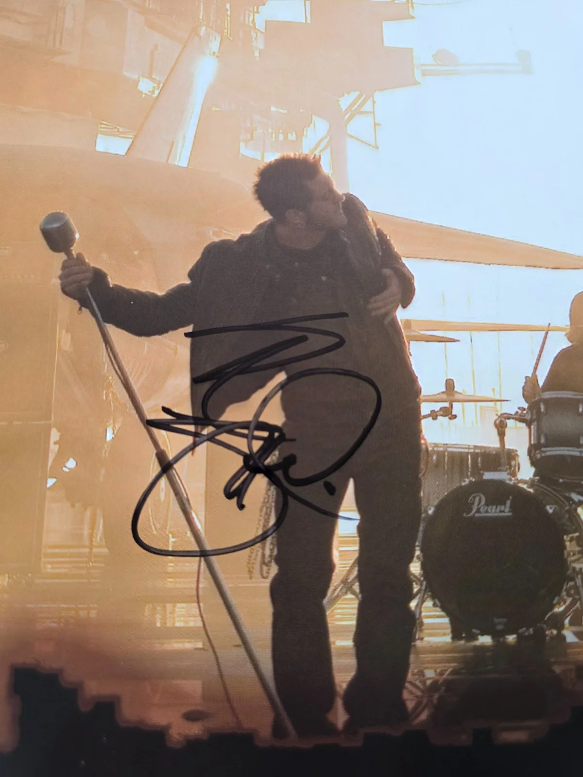 Saving Abel Full Band Signed/Autographed 2009 Poster 18inx24in - #3 Jared Weeks, image 4