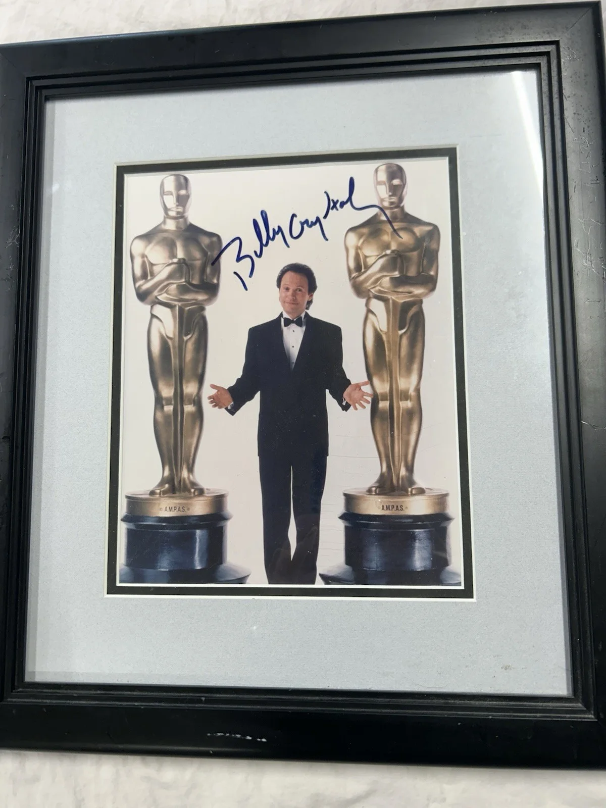 Billy Crystal — BILLY CRYSTAL signed Autographed Academy Awards Oscar Host Framed 8x10 Photo