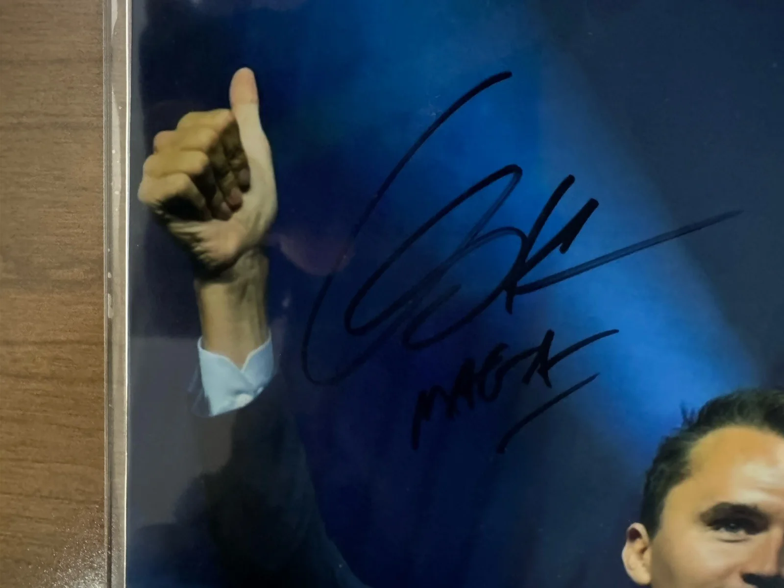 Charlie Kirk Autographed Photo 8x10 Turning Point MAGA, image 2