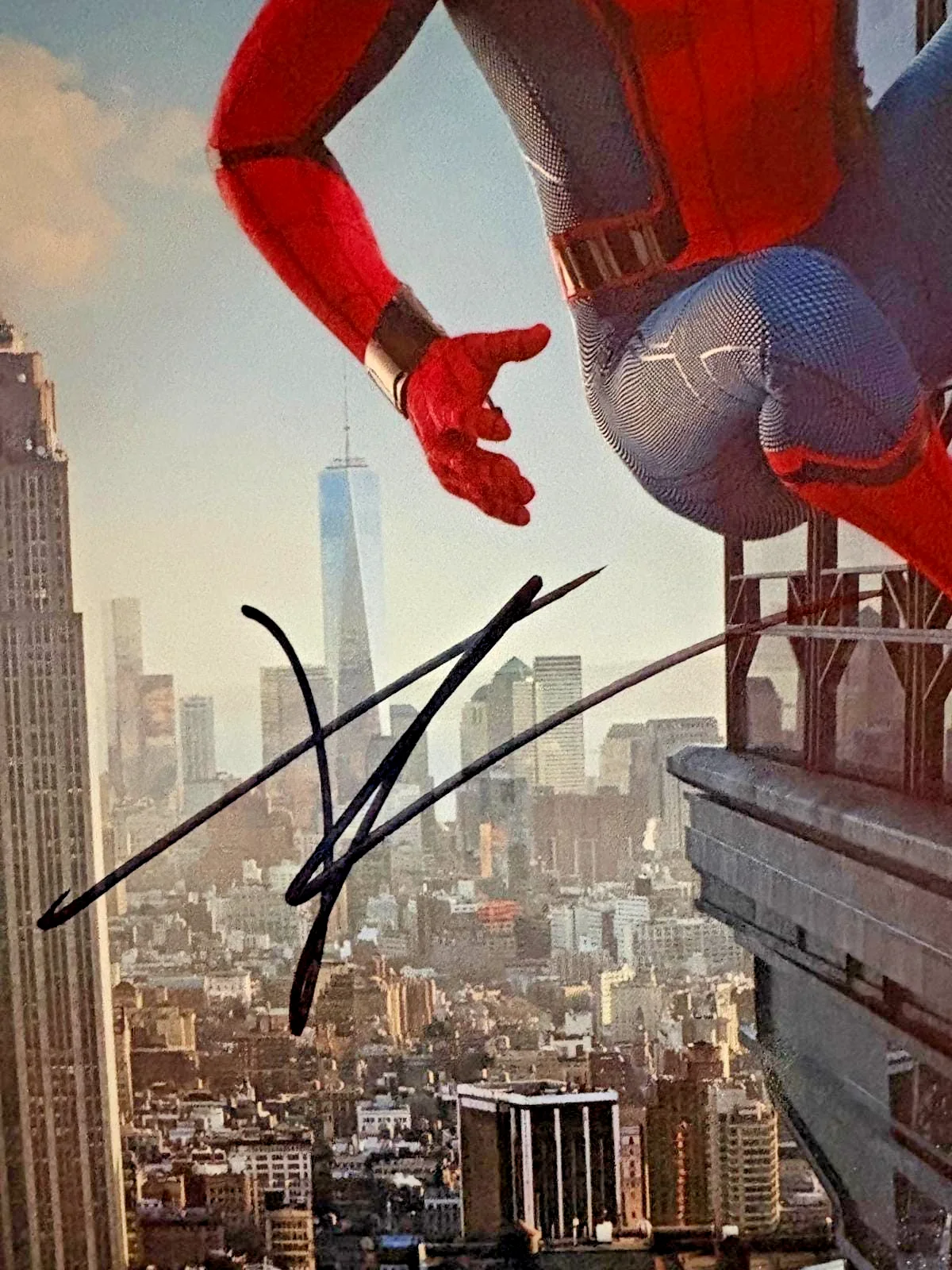 Tom Holland — TOM HOLLAND SIGNED AUTOGRAPHED 11x14 SPIDERMAN PHOTO PSA COA B, изображение 2