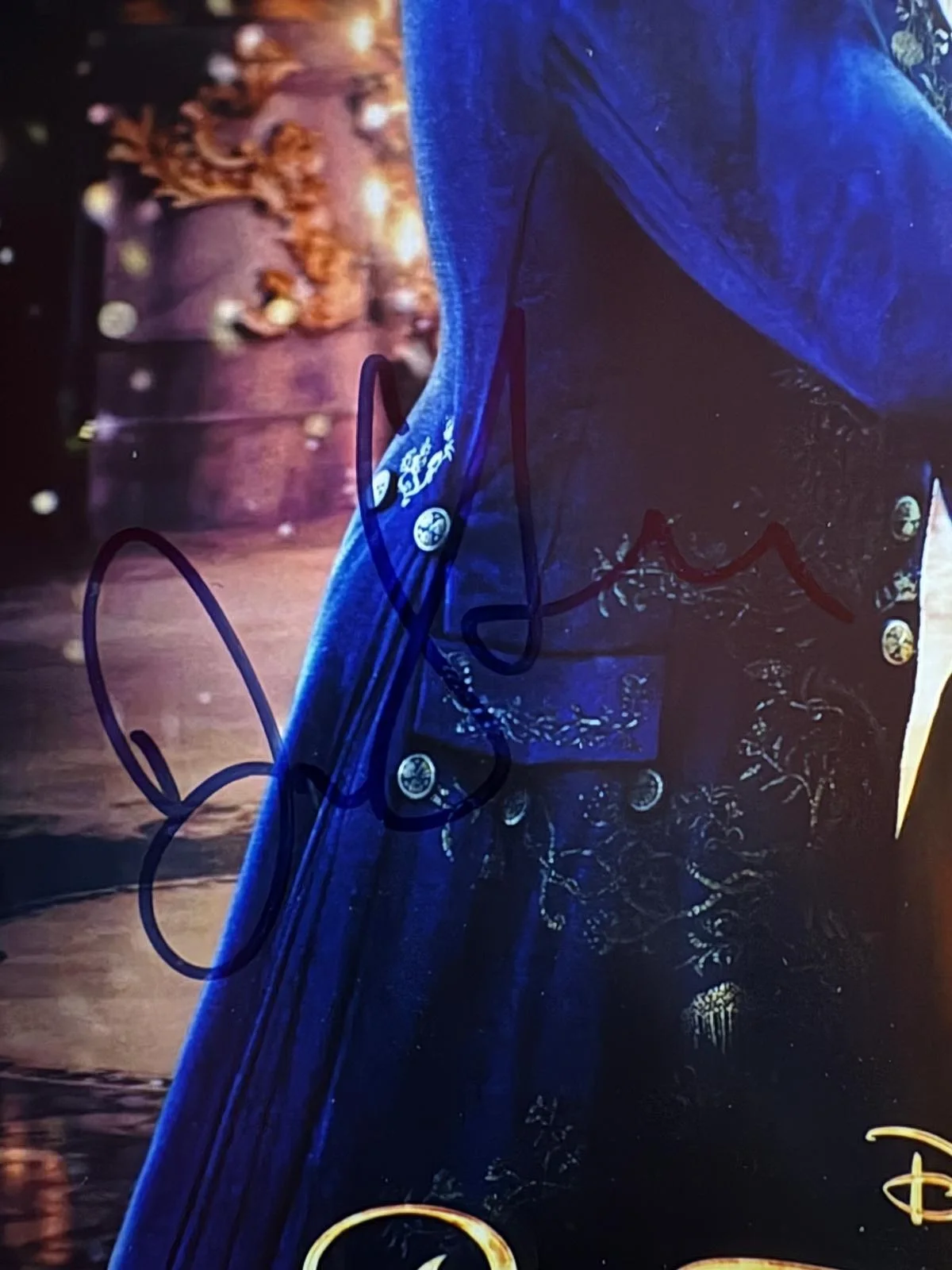 Emma Watson, Dan Stevens — EMMA WATSON & DAN STEVENS SIGNED AUTOGRAPH 11X14 PHOTO BEAUTY AND THE BEAST JSA, image 2