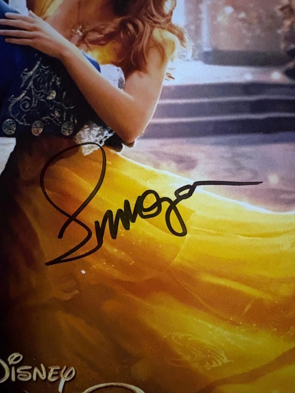 Emma Watson, Dan Stevens — EMMA WATSON & DAN STEVENS SIGNED AUTOGRAPH 11X14 PHOTO BEAUTY AND THE BEAST JSA, image 3