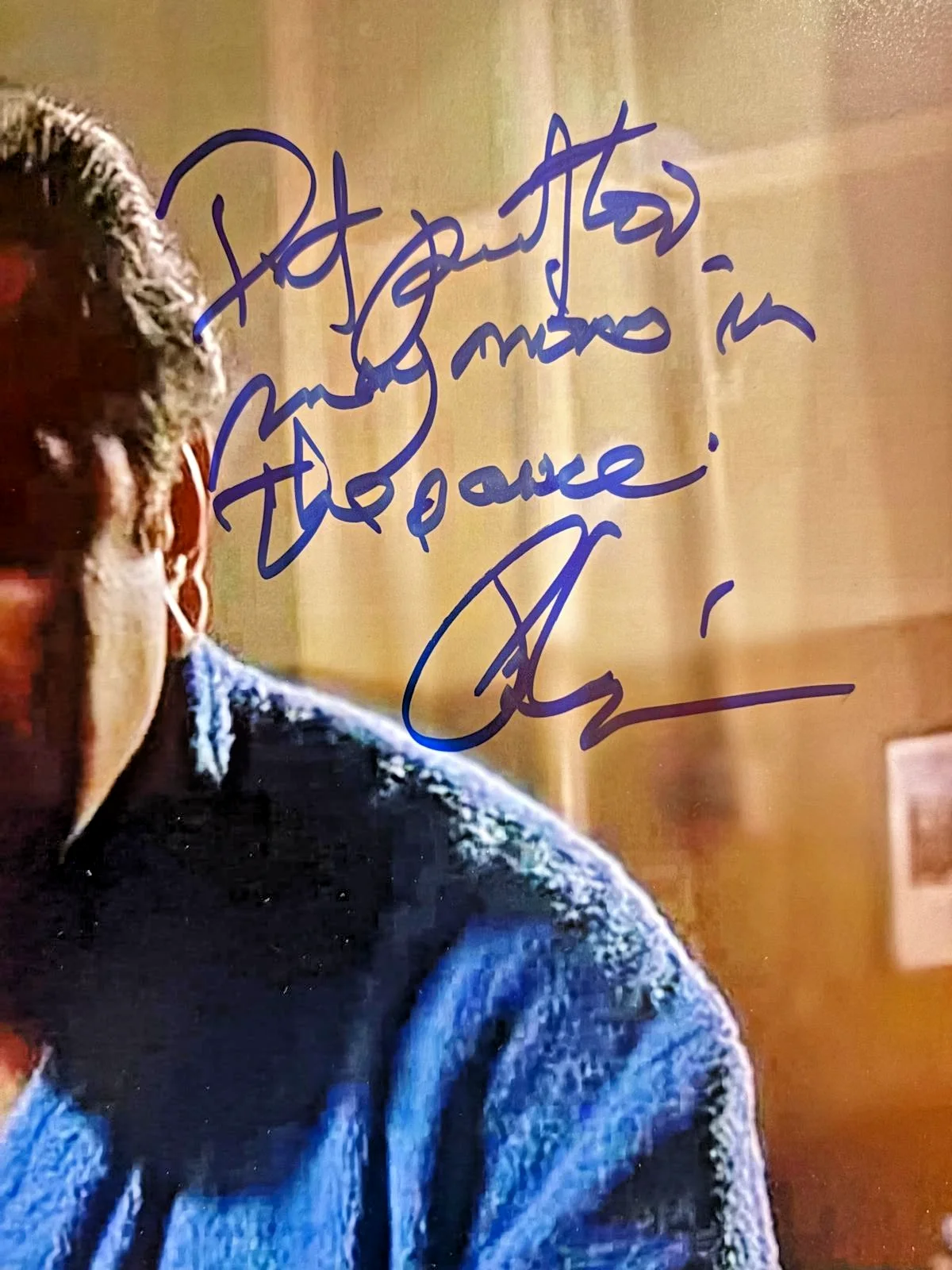 Paul Sorvino — FOTO AUTOGRAFIADA FIRMADA POR PAUL SORVINO 11X14 GOODFELLAS SOPRANOS INSCRIPCIÓN BECKETT B, изображение 2