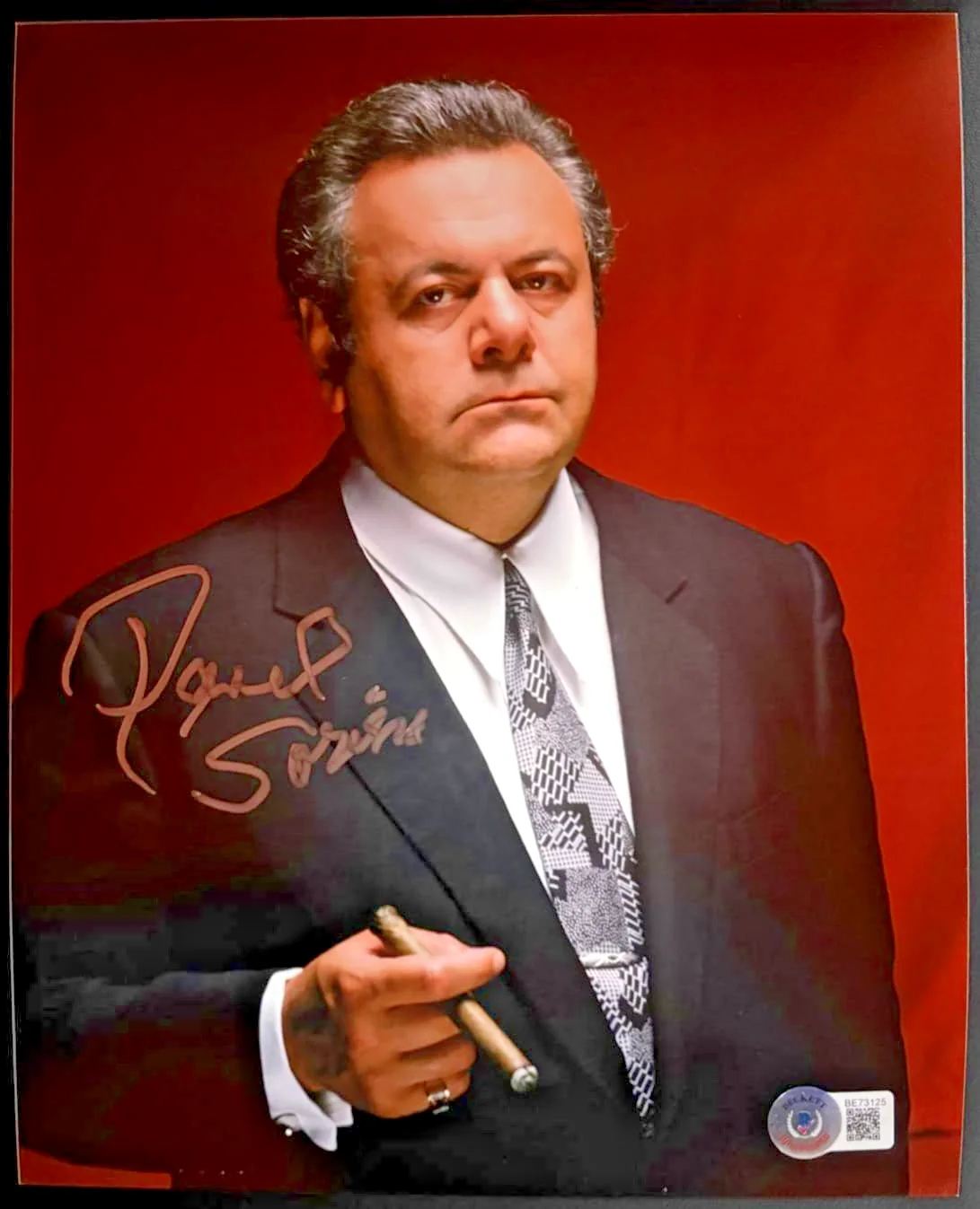 Paul Sorvino — PAUL SORVINO SIGNED AUTOGRAPH 8X10 PHOTO GOODFELLAS SOPRANOS BECKETT BAS A