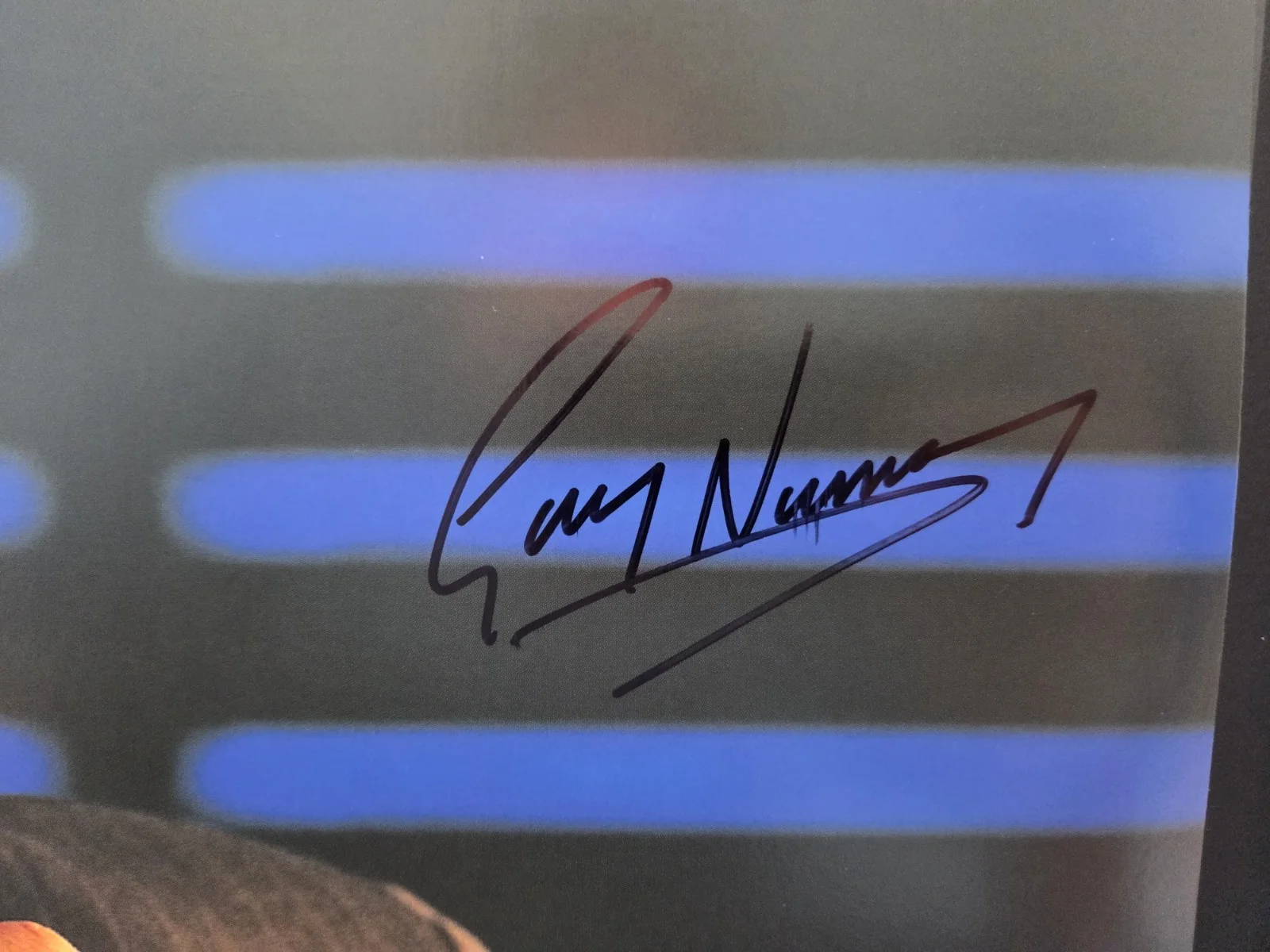 Gary Numan Tubeway Army Premier Hits Autographed Vinyl Album JSA, изображение 2