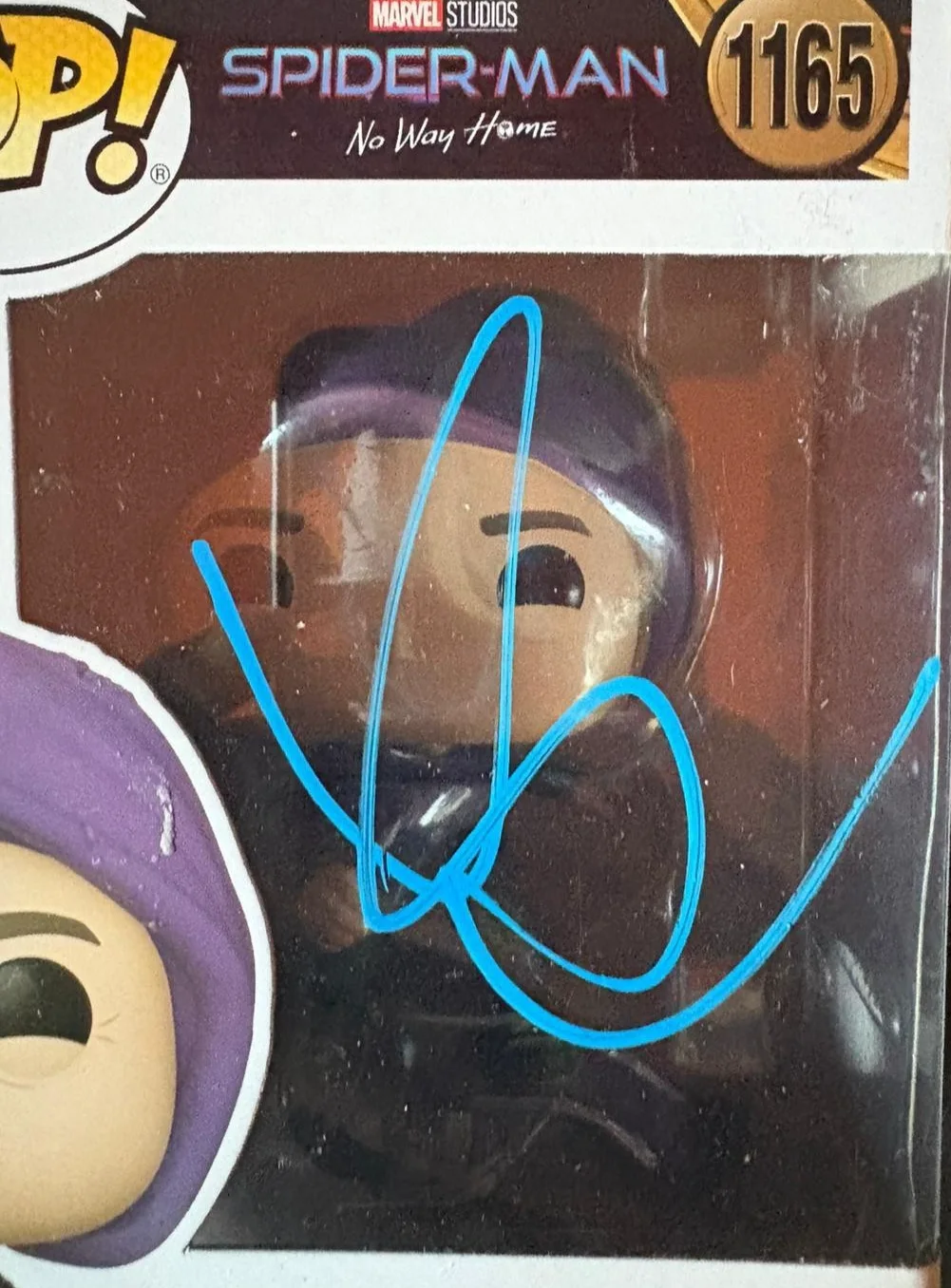 Willen Defoe — WILLEM DEFOE SIGNED AUTOGRAPHED FUNKO POP 1165 GREEN GOBLIN SPIDER-MAN JSA COA C, изображение 2