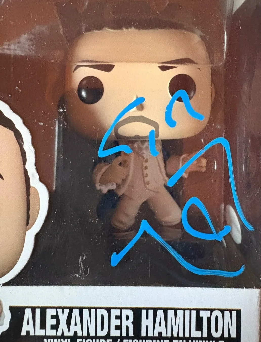 Lin-Manuel — LIN-MANUEL SIGNED AUTOGRAPHED FUNKO POP 01 HAMILTON ALEXANDER HAMILTON JSA COA, image 2