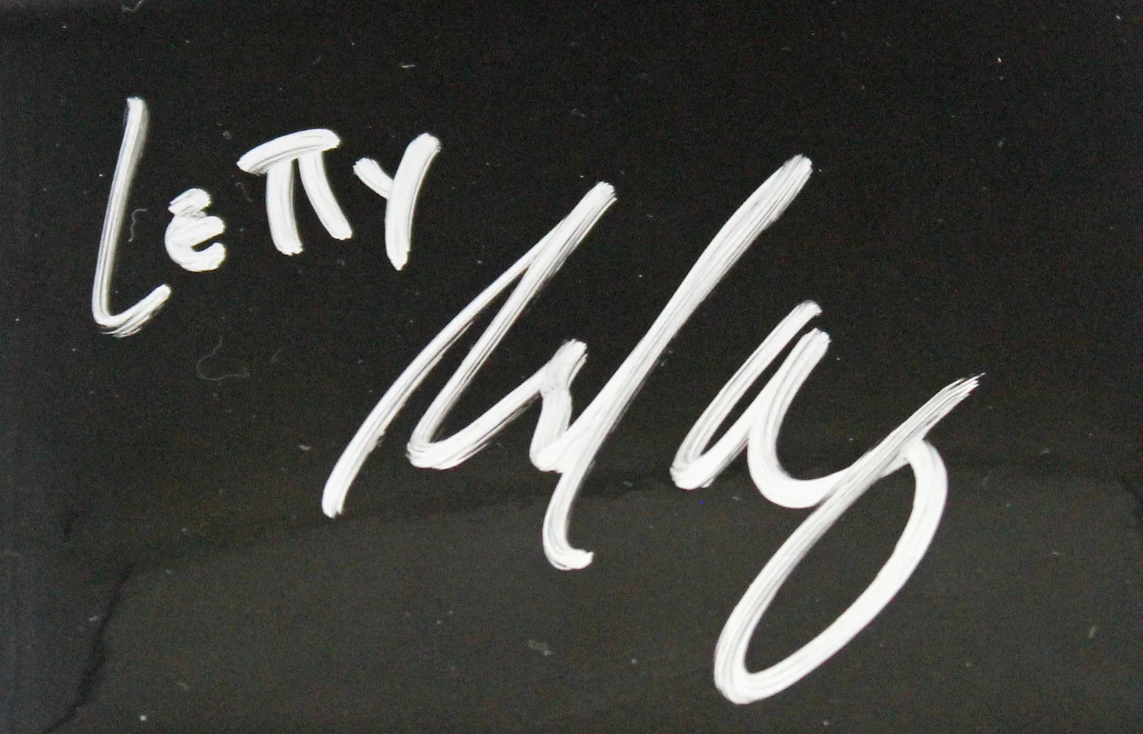 Michelle Rodriguez — Michelle Rodriguez "Letty" Signed 1970 Dodge Charger 1:18 Scale Die Cast Car BAS, image 3