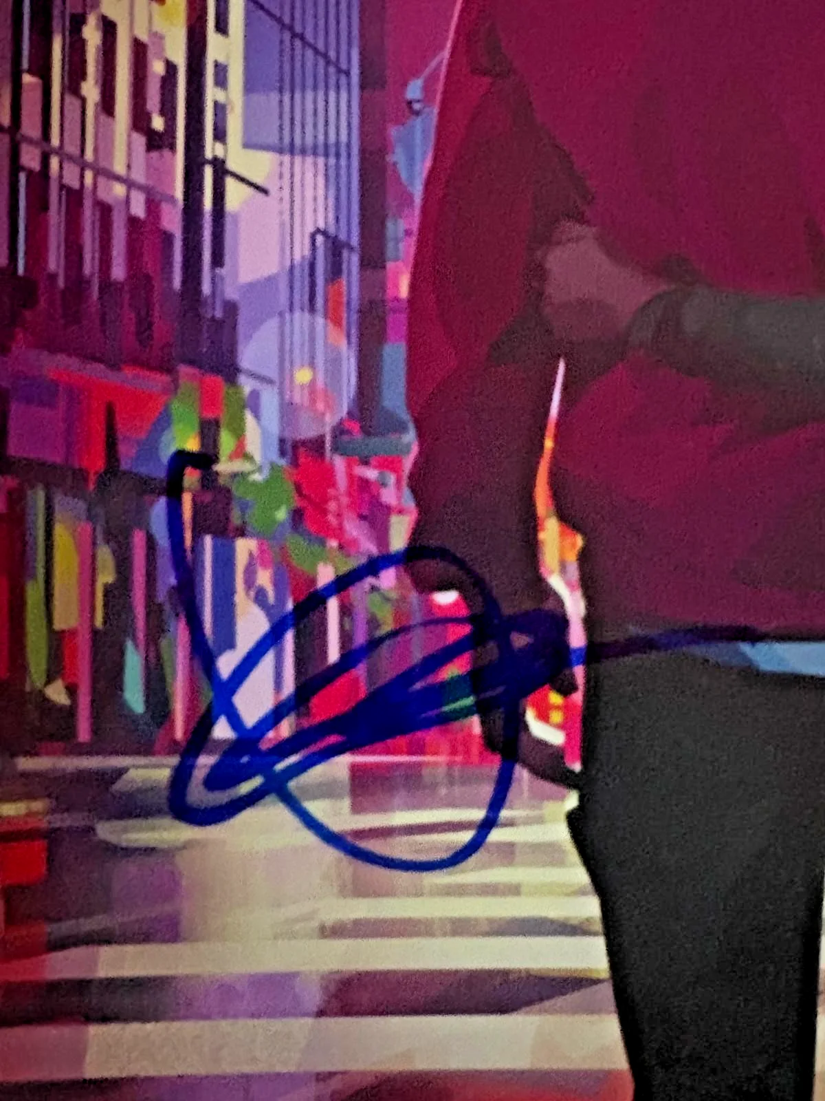 Kid Cudi — KID CUDI SIGNED AUTOGRAPHED ENTERGALACTIC THEME ALBUM COVER VINYL JSA COA A, image 2