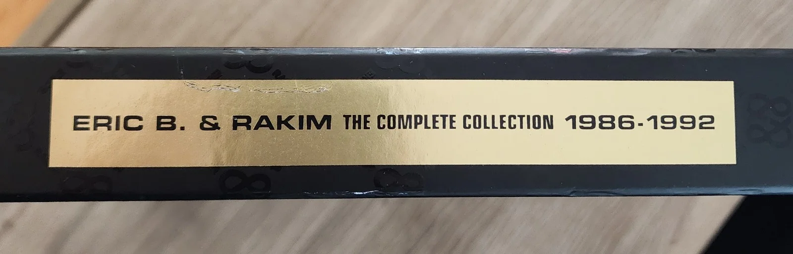 Rakim Signed Eric B & Rakim The Complete Collection Vinyl Record Box Set JSA, image 3