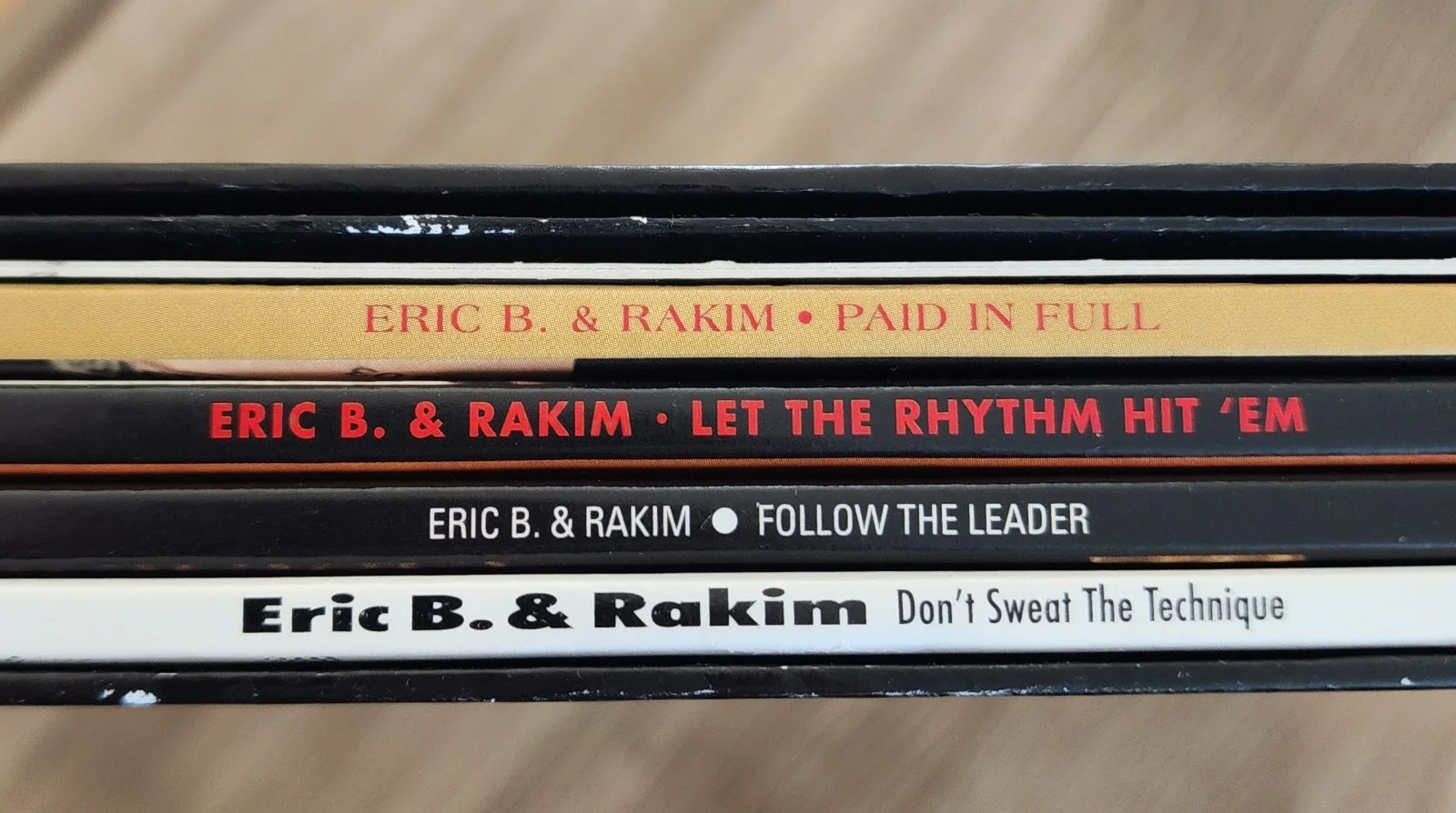 Rakim Signed Eric B & Rakim The Complete Collection Vinyl Record Box Set JSA, image 4