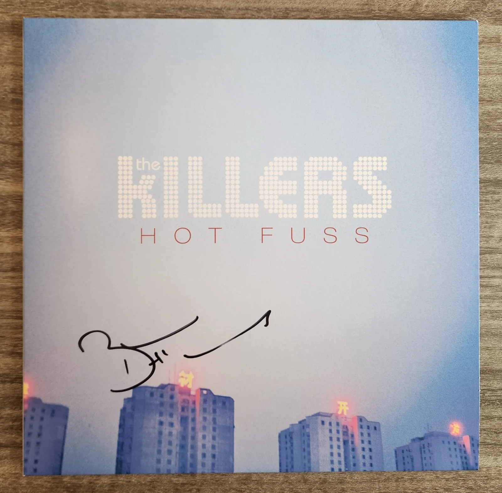 Brandon Flowers Signed The Killers - Hot Fuss Vinyl Record Singer LEGEND JSA, изображение 2