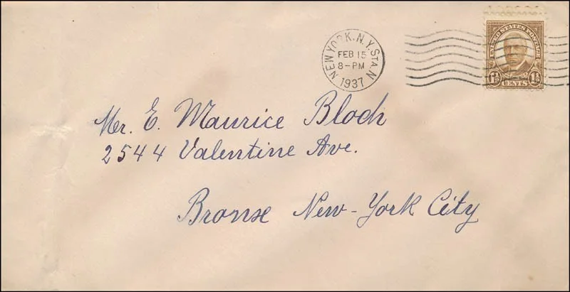 Lauritz Melchior — LAURITZ MELCHIOR - AUTOGRAPH ENVELOPE SIGNED, image 2