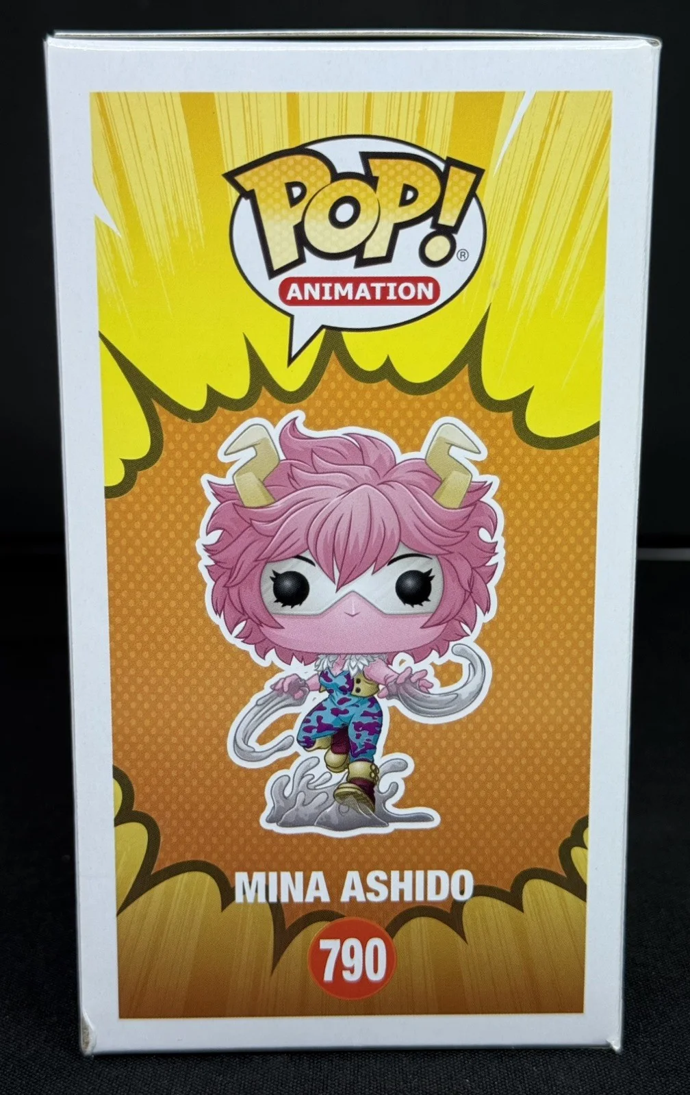 Caitlin Glass — Mina Ashido #790 My Hero Academia Funko Pop Signed By Caitlin Glass w/COA, изображение 4