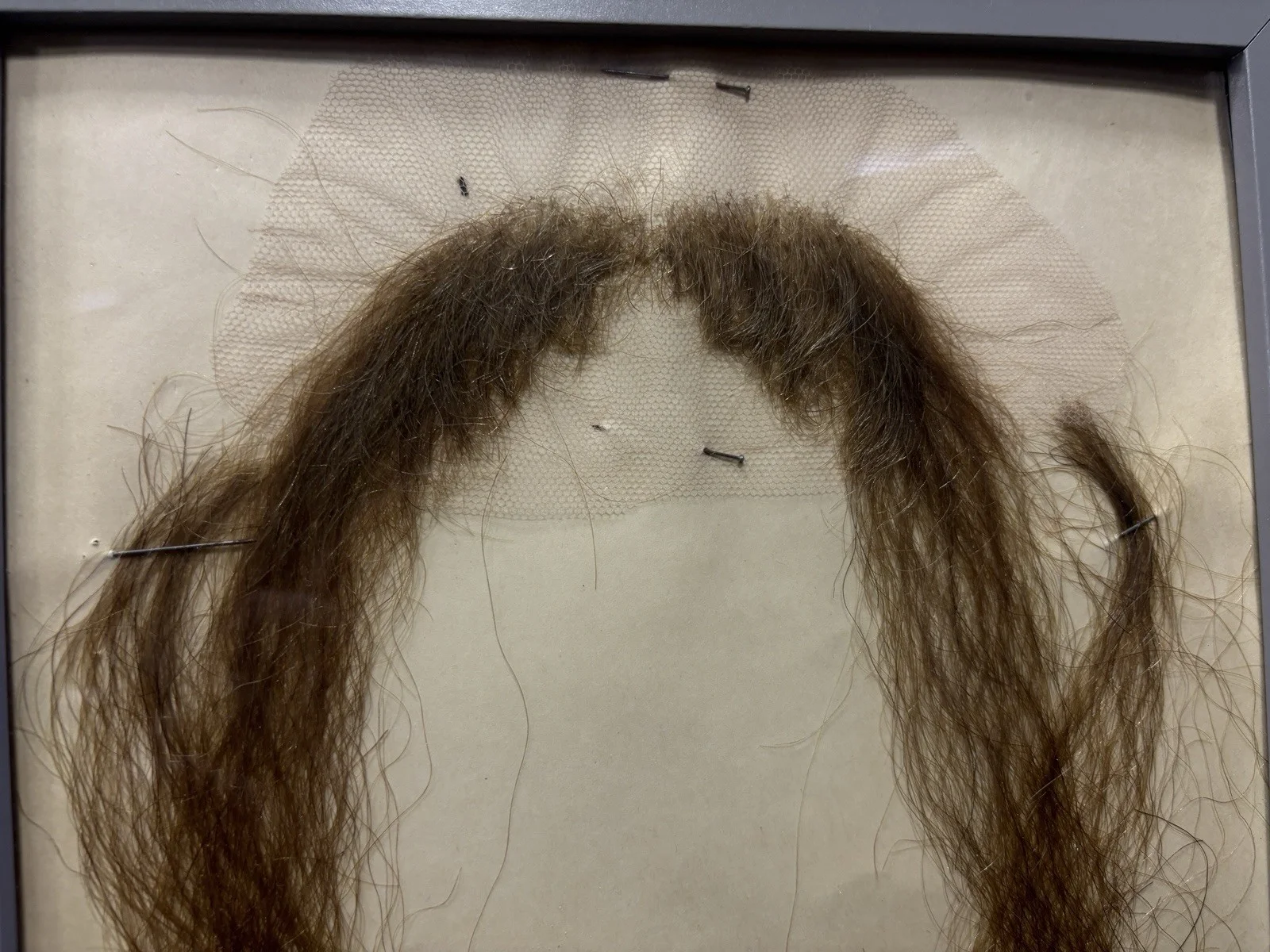 BLAKE’S 7 original prop costume screen used moustache appliances from THE KEEPER, изображение 2
