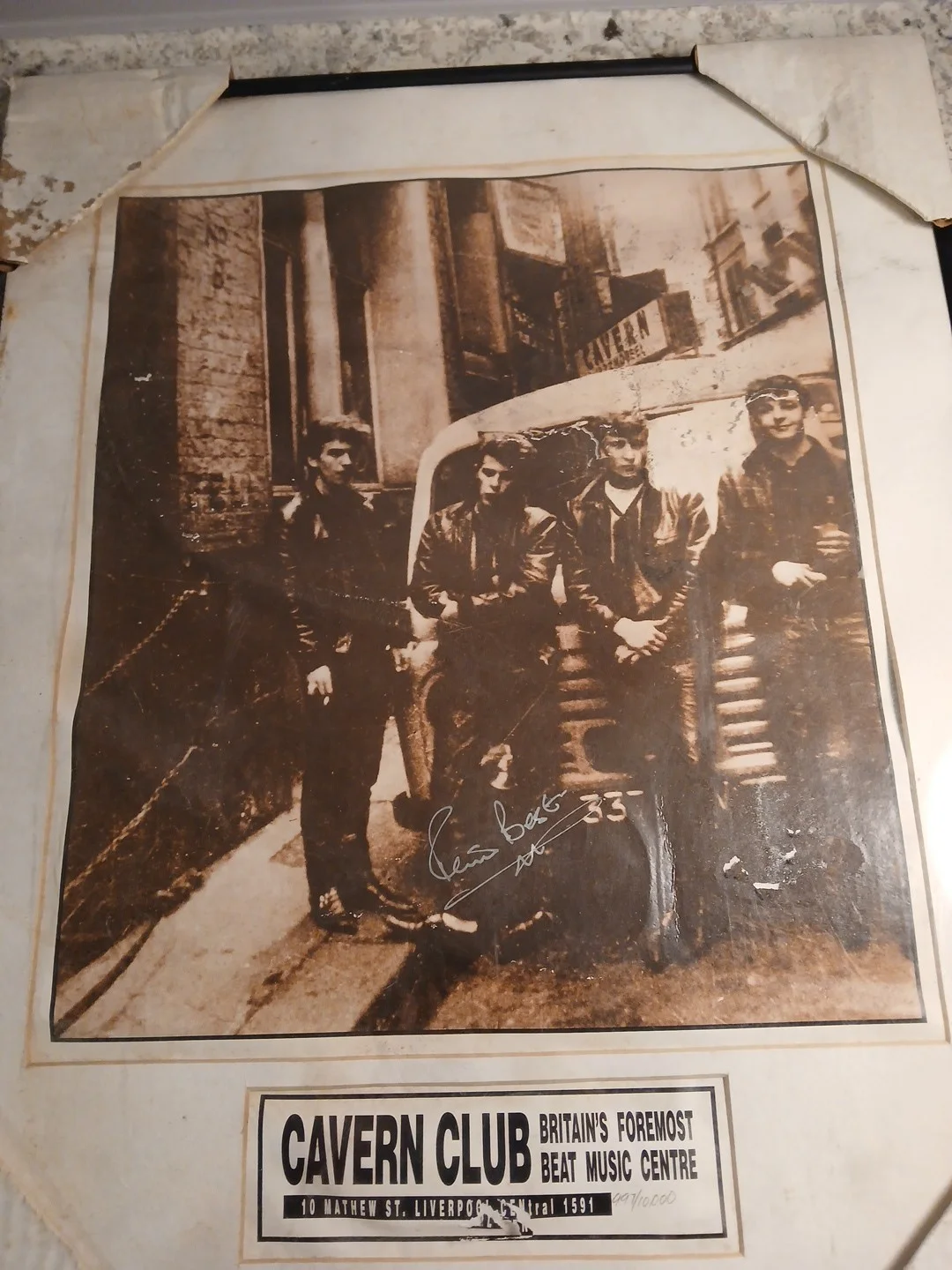 Pete Best Signed Photo (PSA) The Beatles Original Drummer circa 1962 Cavern Club, изображение 3