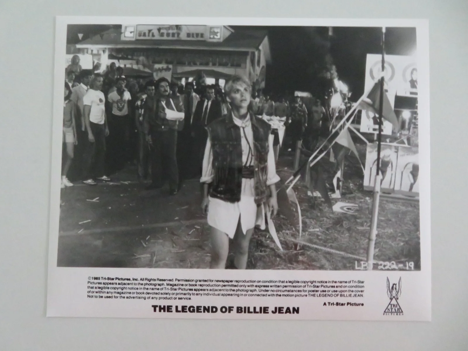 THE LEGEND OF BILLIE JEAN MOVIE STILL PHOTO LOT OF 6 HELEN SLATER K. GORDON 1985, изображение 5