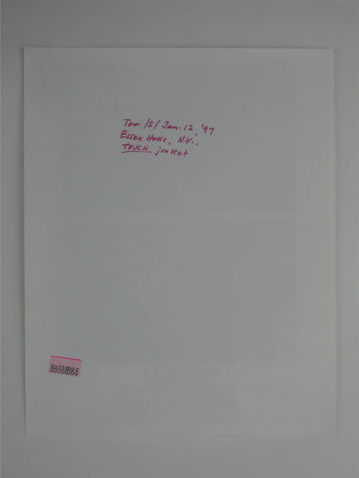 Tom Arnold — Tom Arnold Signed B&W 8x10 Promo Photo Touch Autographed, изображение 3