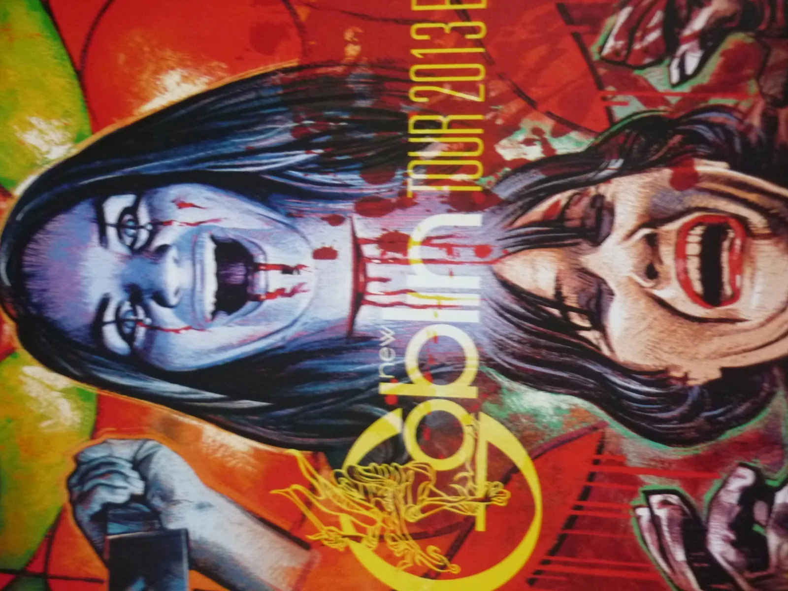 14x11 framed poster soundtrack artwork argento romero goblin tour 2013, image 2