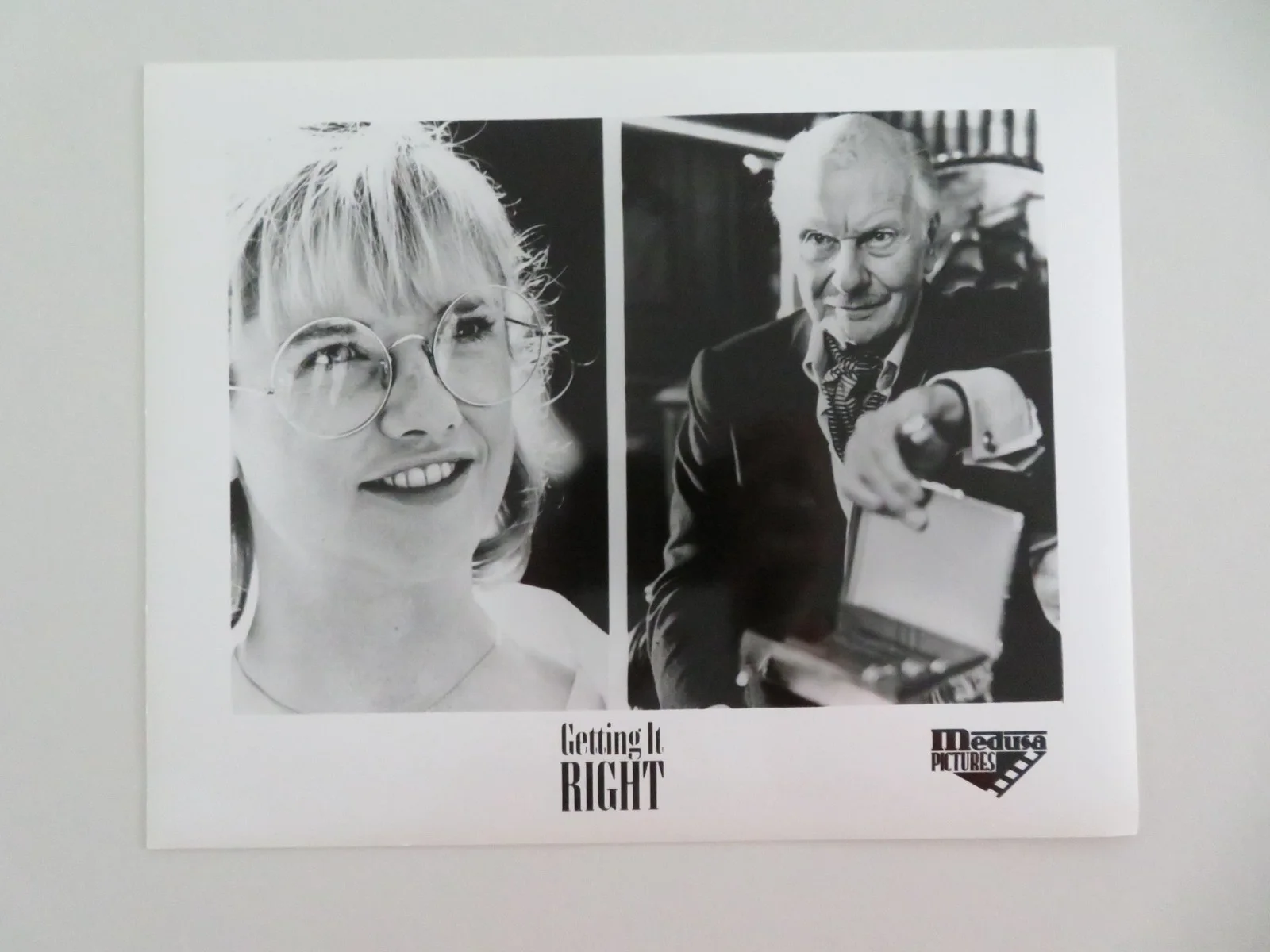 GETTING IT RIGHT MOVIE STILL PHOTO LOT OF 3 JANE HORROCKS PETER COOK 1989, изображение 3