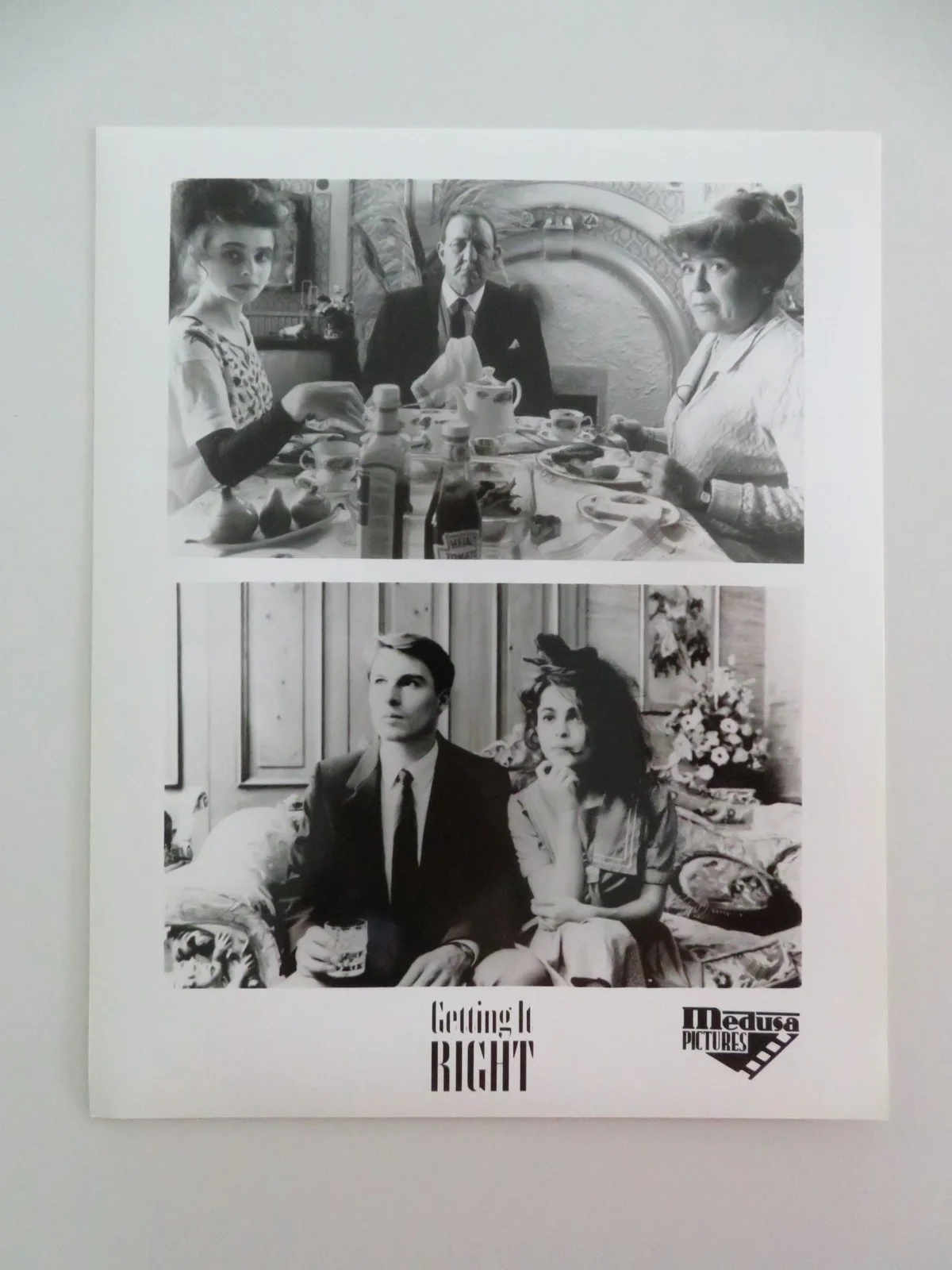 GETTING IT RIGHT MOVIE STILL PHOTO LOT OF 3 JANE HORROCKS PETER COOK 1989, изображение 5
