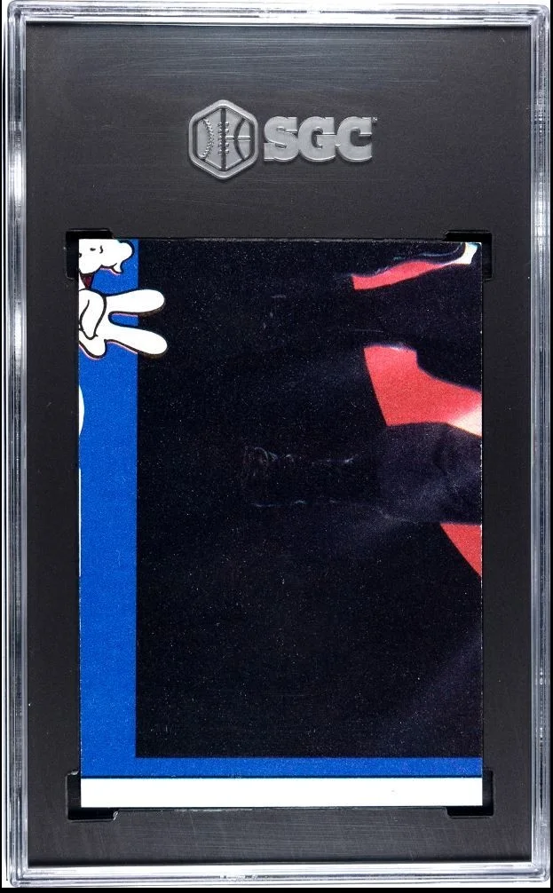 1989 Topps Ghostbusters Logo Trading Card - TV FILM PSA SGC 7 POP2 None higher, изображение 2