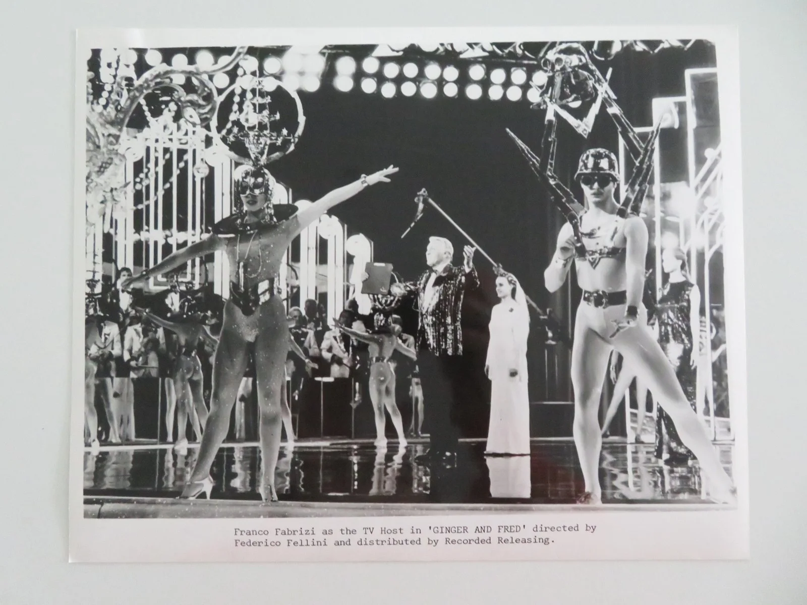 GINGER & FRED MOVIE STILL PHOTO LOT OF 9 MARCELLO MASTROIANNI G. MASINA 1986, изображение 5