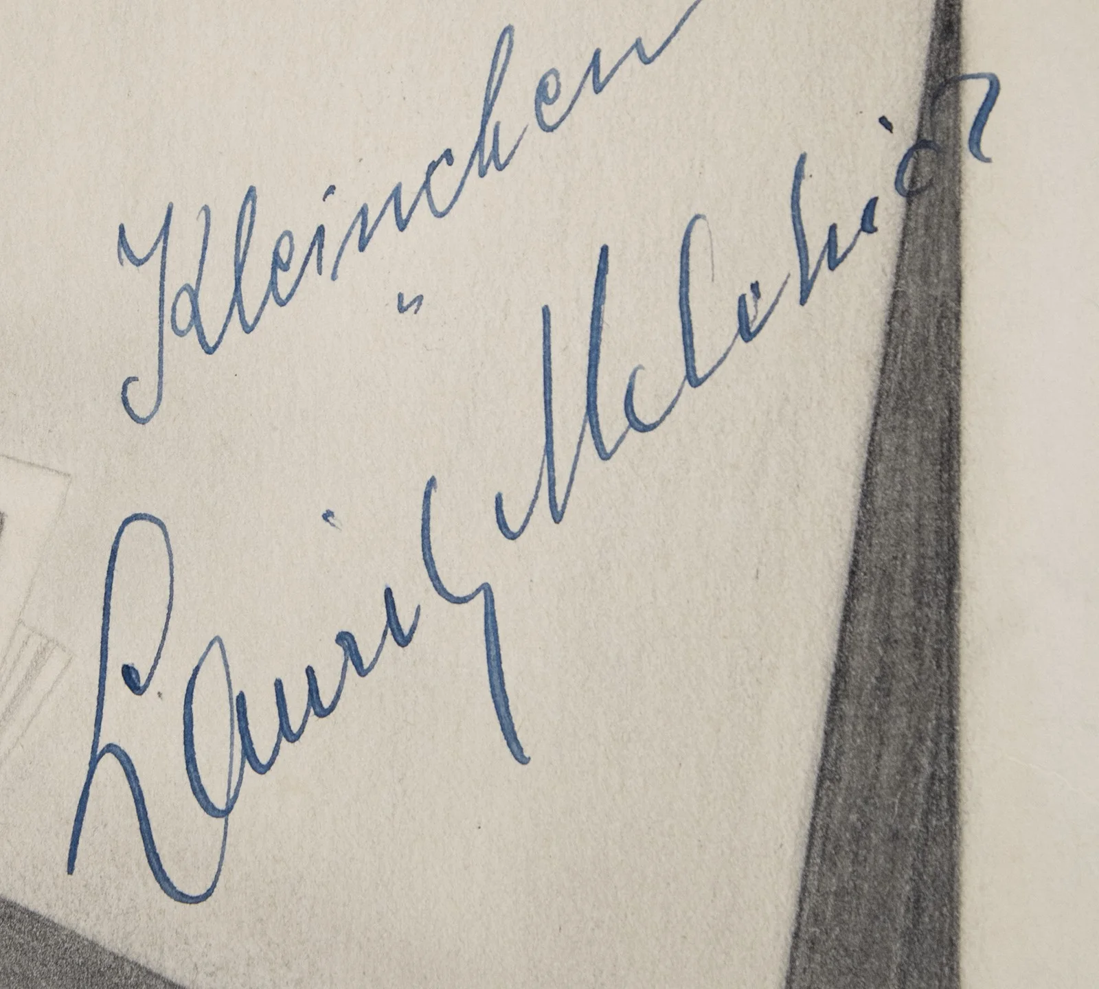 Lauritz Melchior, Kleinchen Melchior, Dorothy A. Ahrens — LAURITZ MELCHIOR - ORIGINAL ART SIGNED 1948 WITH CO-SIGNERS, image 2