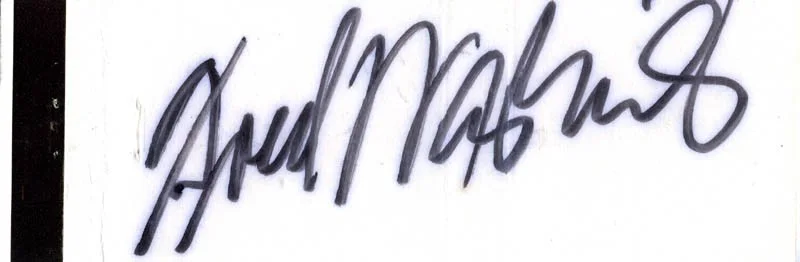 Fred Waring — FRED WARING - MATCH BOOK SIGNED