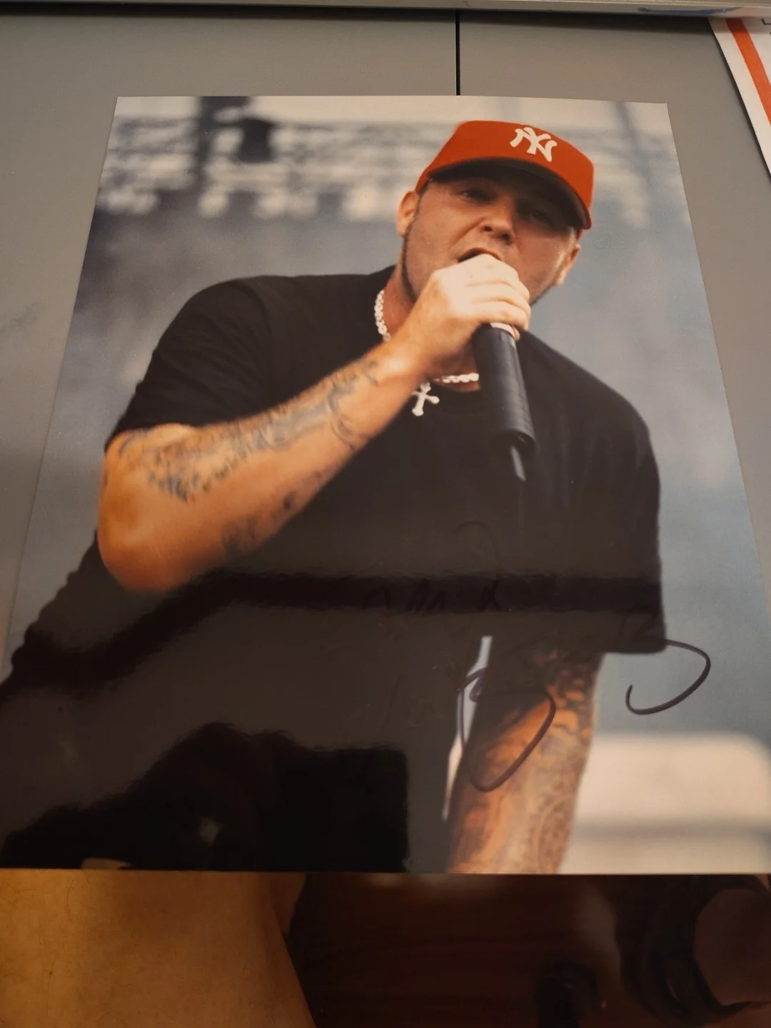 Fred Durst Signed Limp Bizkit 2003 Every Letter Autograph Dated, image 2