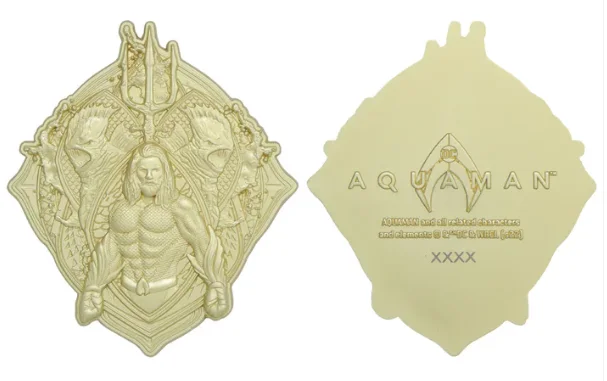 DC Aquaman Limited Edition FaNaTtiK Medallion, image 3