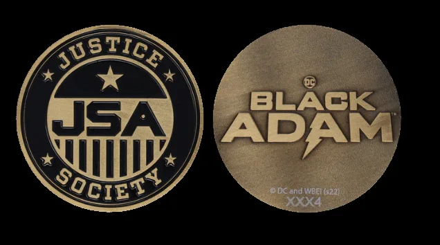 DC Black Adam Limited Edition Justice Society of America FaNaTtiK Medallion, изображение 3