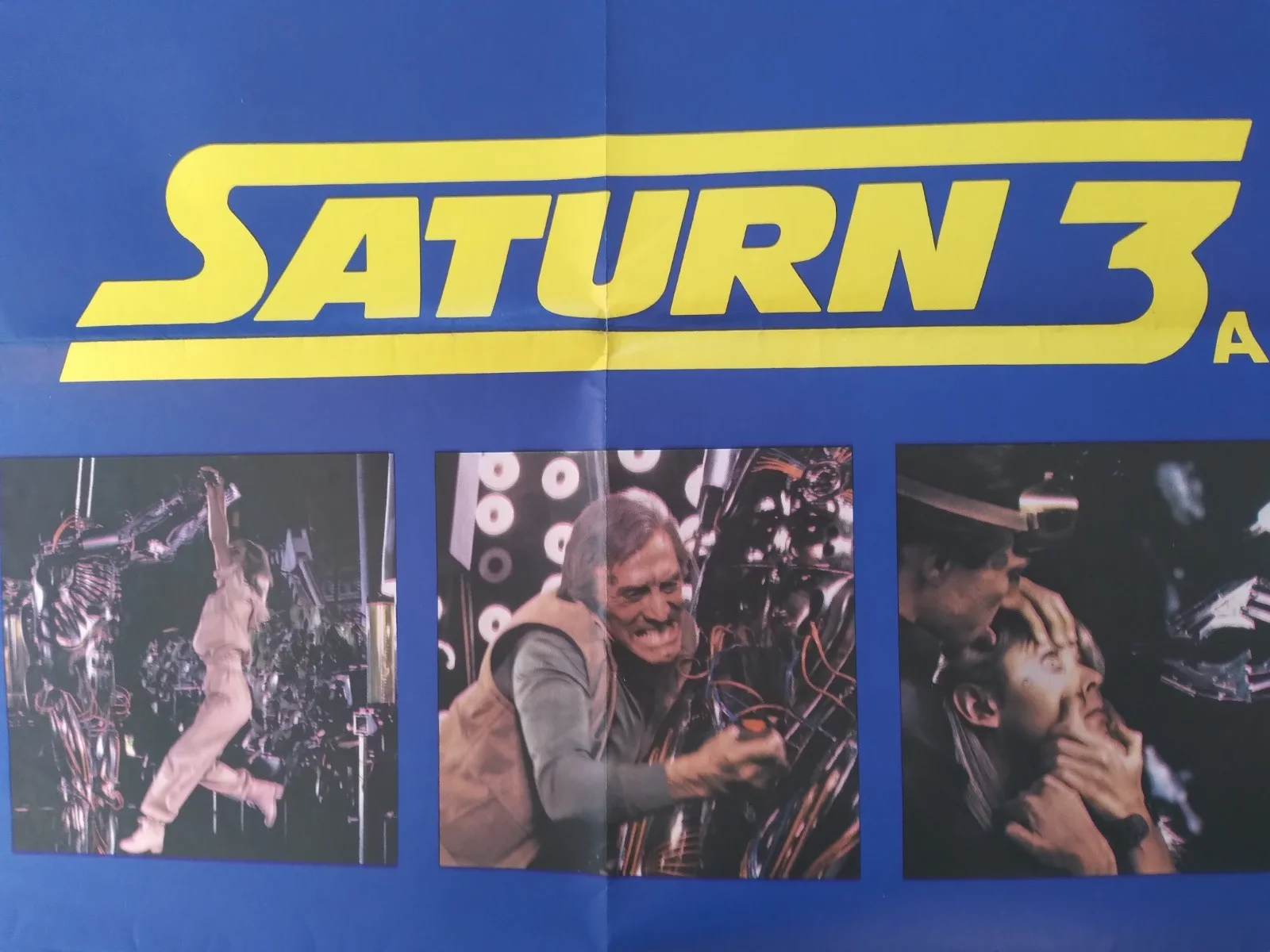 Saturn 3 original movie 1980 poster UK quad, image 4