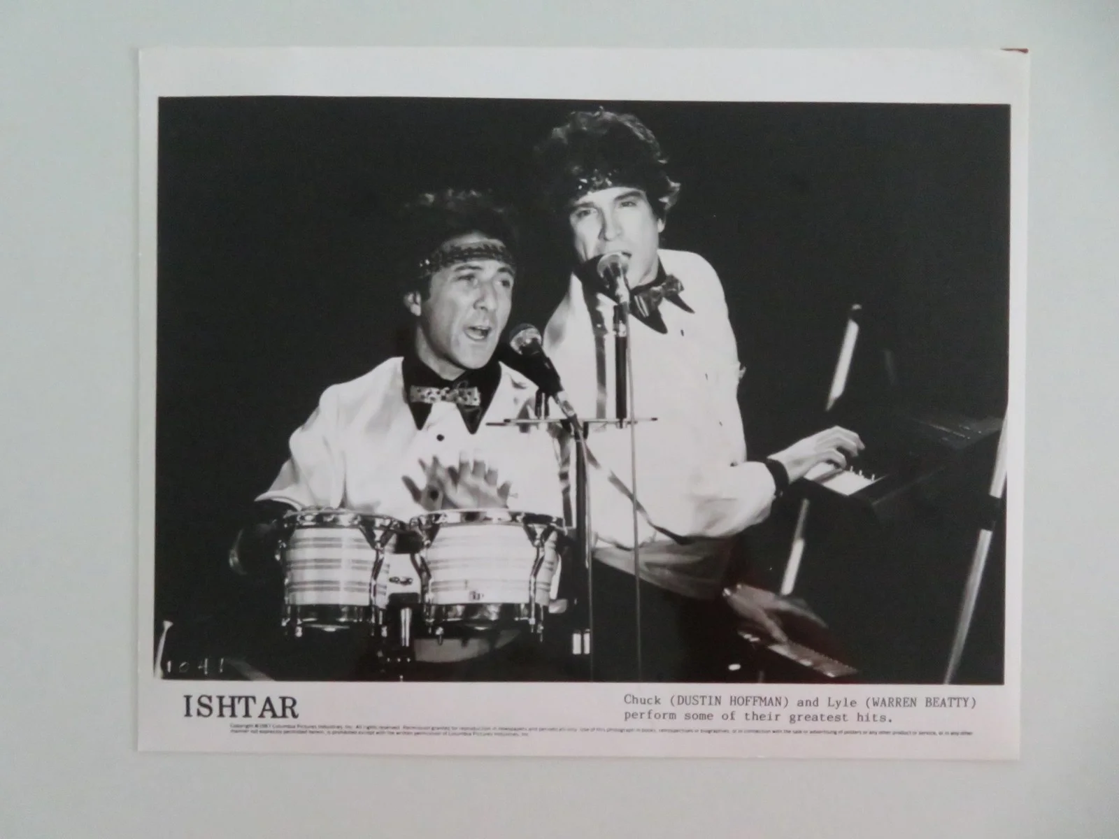 ISHTAR MOVIE STILL PHOTO LOT OF 5 DUSTIN HOFFMAN WARREN BEATTY 1987, изображение 3