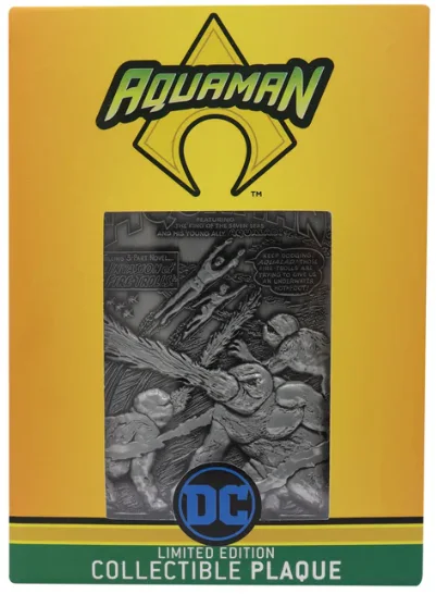DC Comics Limited Edition Aquaman Collectible FaNaTtiK Ingot, изображение 2