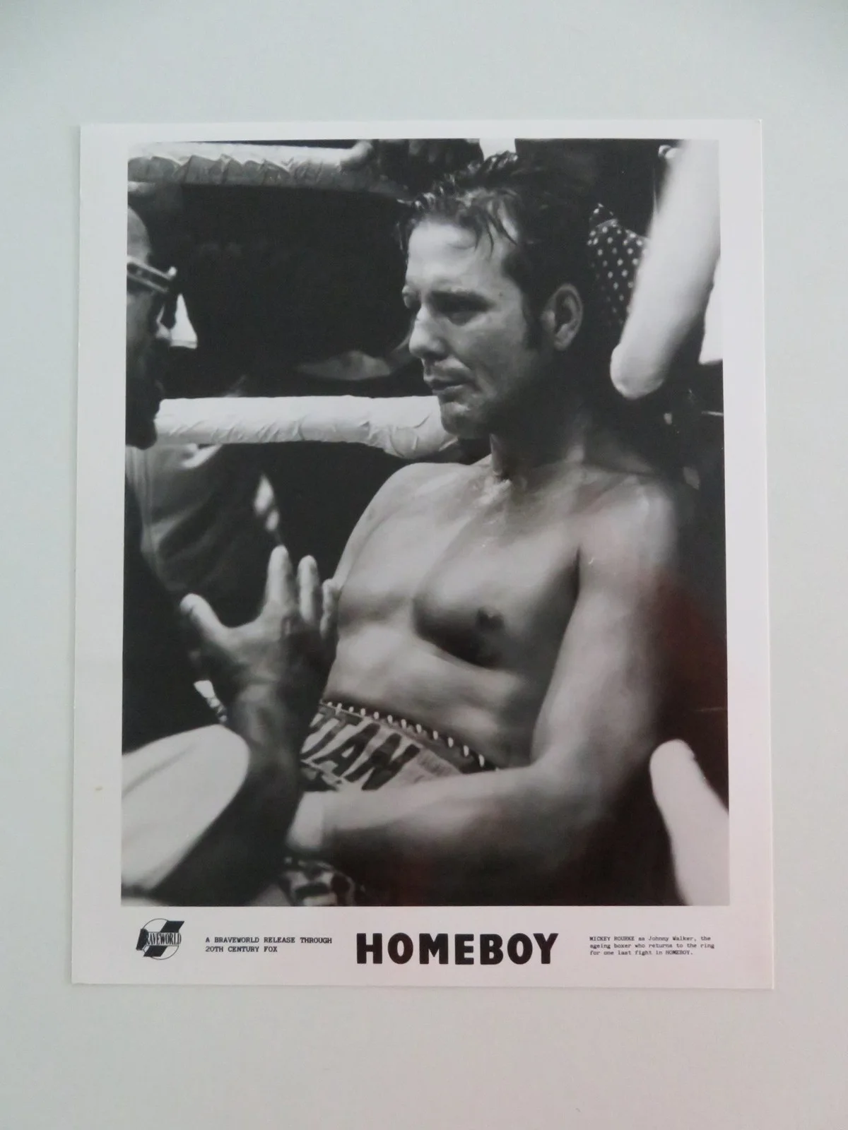 HOMEBOY MOVIE STILL PHOTO LOT OF 5 MICKEY ROURKE CHRISTOPHER WALKEN 1988, изображение 3