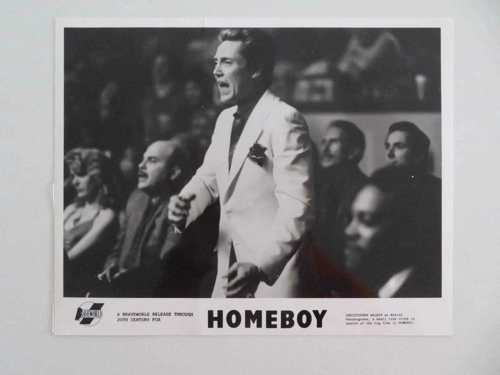 HOMEBOY MOVIE STILL PHOTO LOT OF 5 MICKEY ROURKE CHRISTOPHER WALKEN 1988, изображение 4