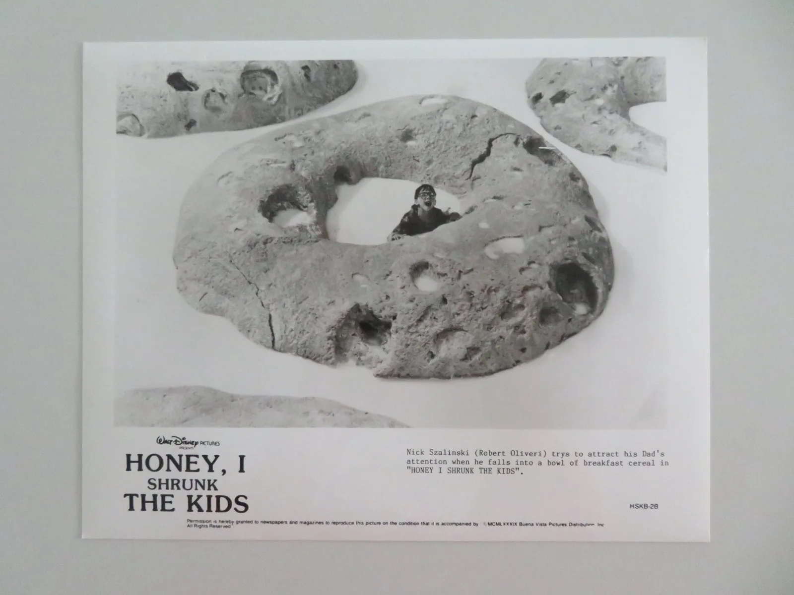 HONEY I SHRUNK THE KIDS MOVIE STILL PHOTO LOT OF 5 DISNEY RICK MORANIS 1989, изображение 4
