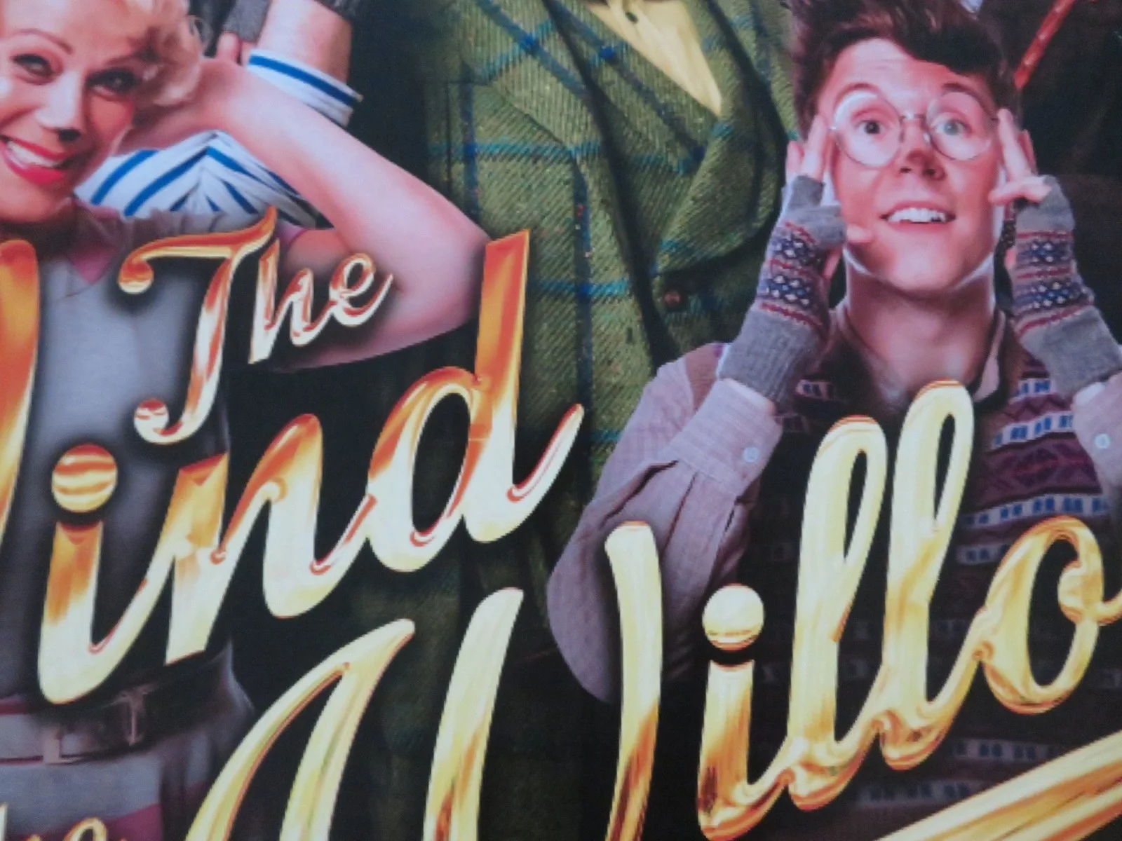 THE WIND IN THE WILLOWS: THE NEW MUSICAL UK QUAD ROLLED POSTER RUFUS HOUND 2018, image 2