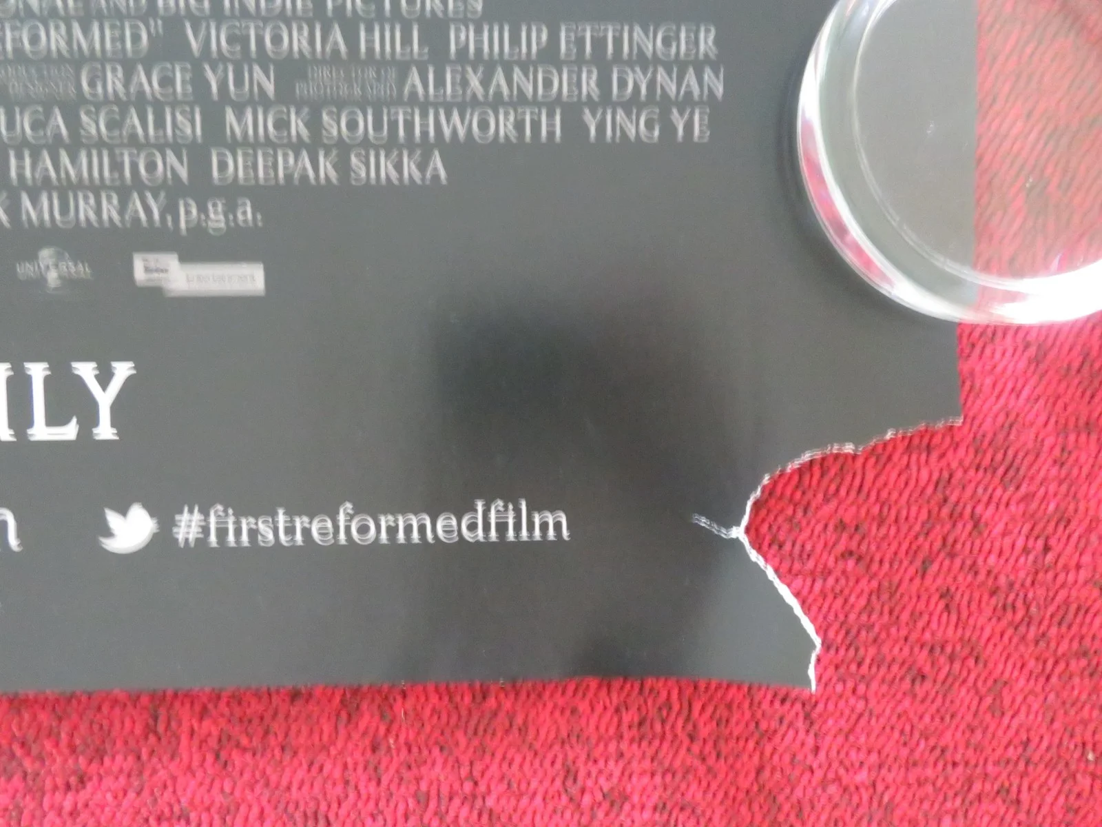 FIRST REFORMED UK QUAD ROLLED POSTER ETHAN HAWKE AMANDA SEYFRIED 2017, image 5