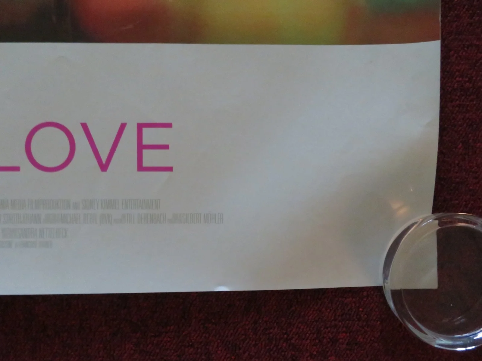 MR. MORGAN'S LAST LOVE UK QUAD ROLLED POSTER MICHAEL CAINE CLEMENCE POESY 2013, изображение 5