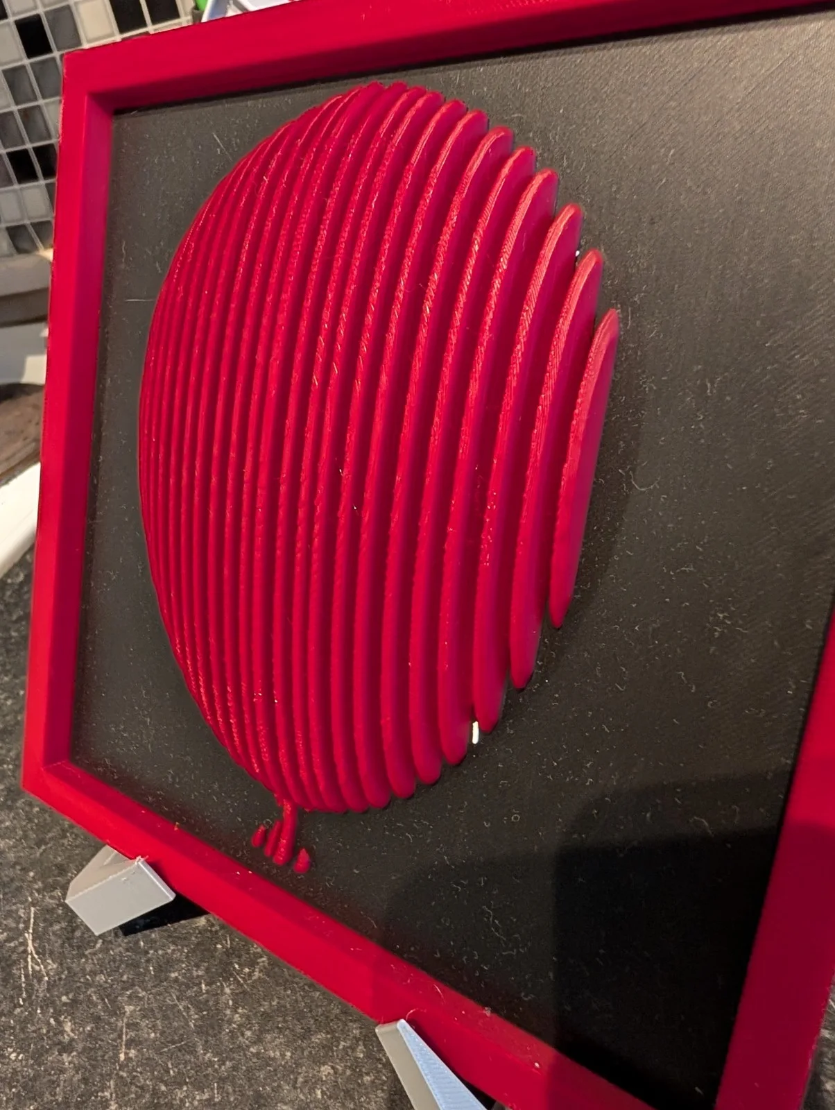 IT Balloon Illusion Wall Art 3D Printed Pennywise Hidden Picture Horror Movie UK, image 3