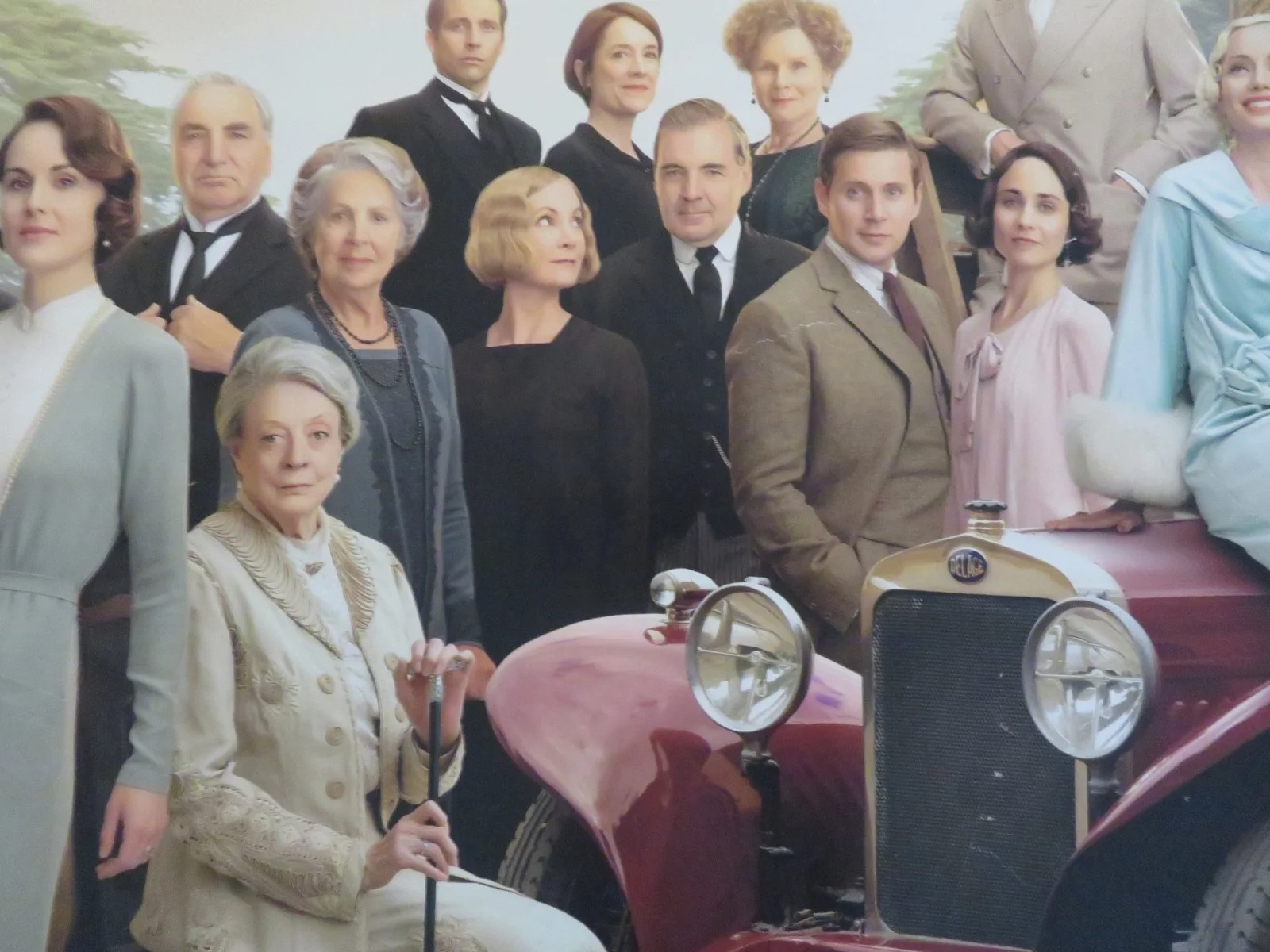 DOWNTON ABBEY: A NEW ERA UK QUAD ROLLED POSTER HUGH BONNEVILLE MAGGIE SMITH 2022, изображение 2
