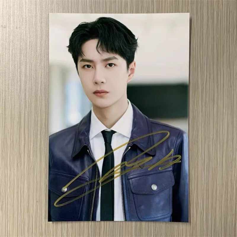 Wang Yibo 王一博 Autographed Signed Photo WANG YIBO Photos Collection, изображение 4