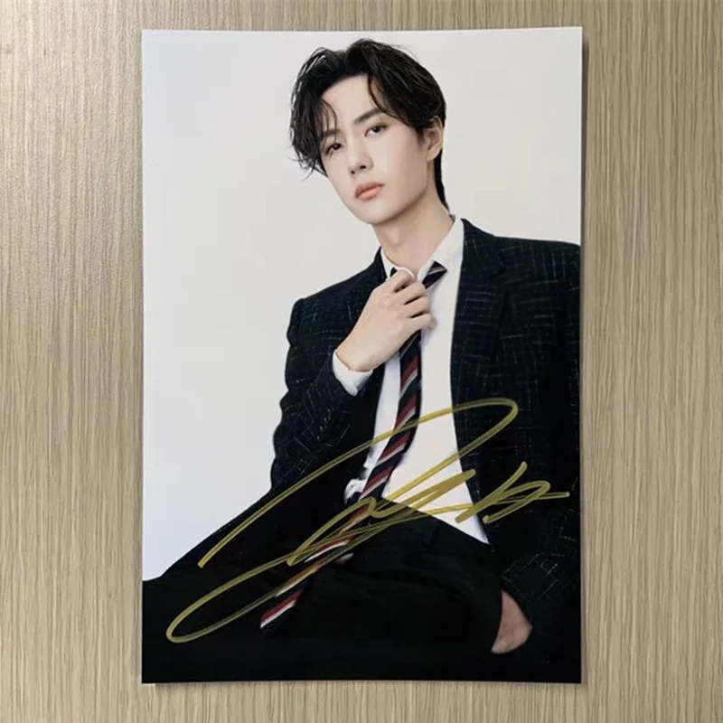 2025 WANG YIBO 王一博 Autographed Signed Photos Collection, image 2